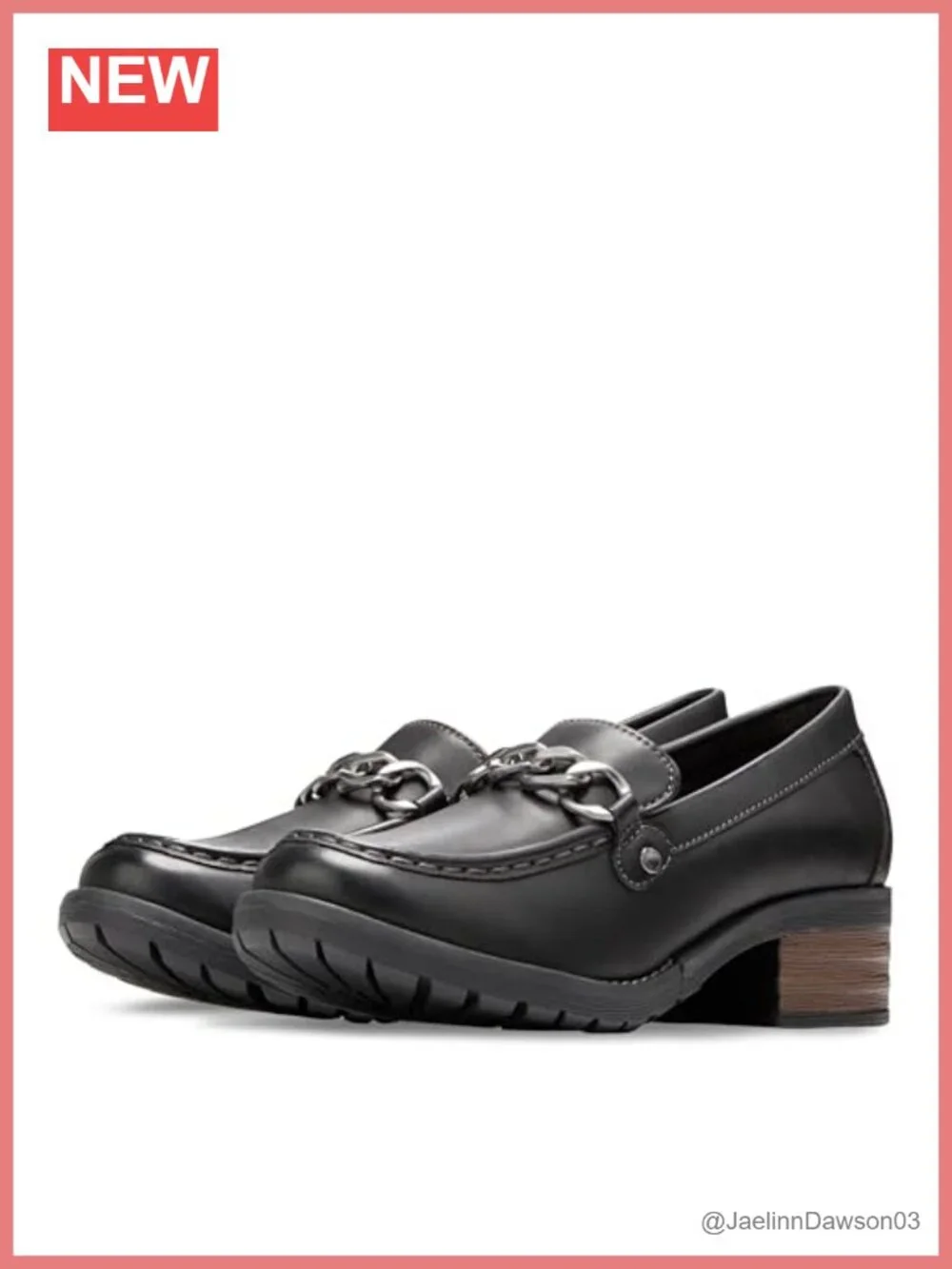 Women's Nora Moc Toe Loafers Memory Foam Slip-Ons Block Heel